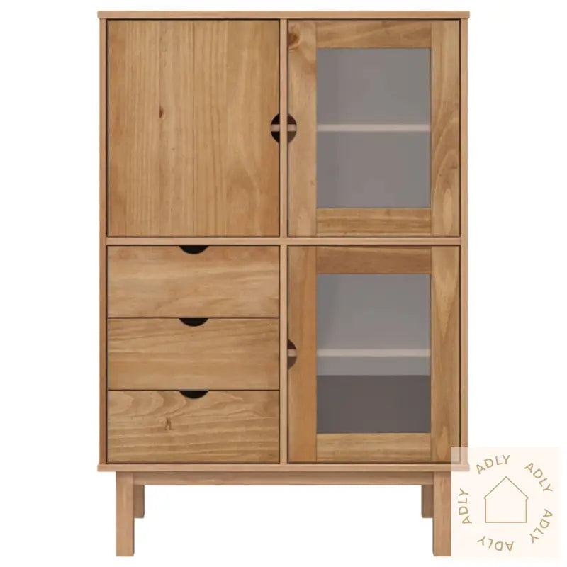 Highboard Otta 85X43X125 Cm Heltre Furu