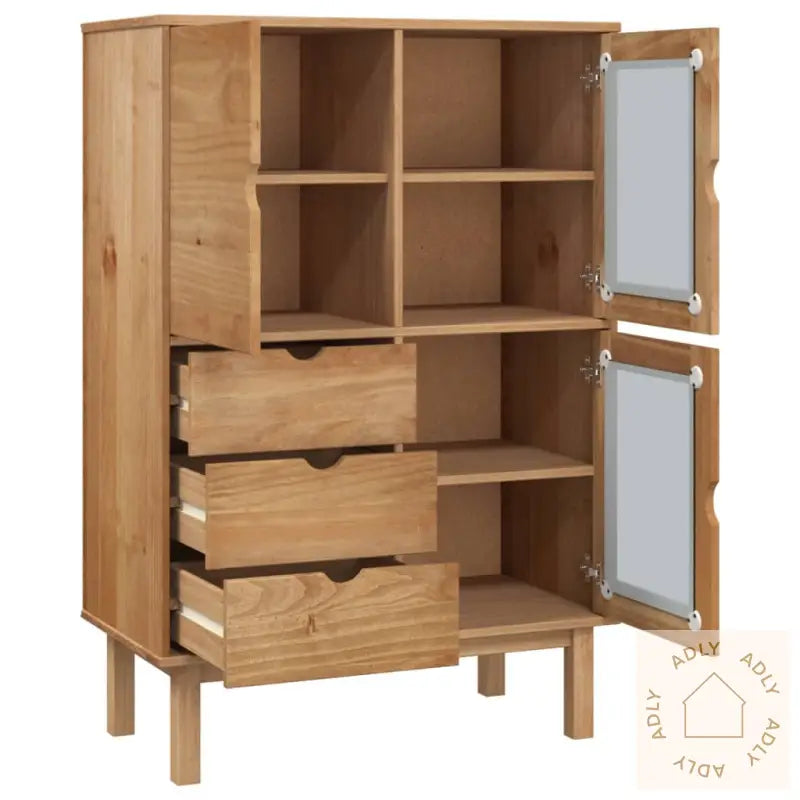 Highboard Otta 85X43X125 Cm Heltre Furu