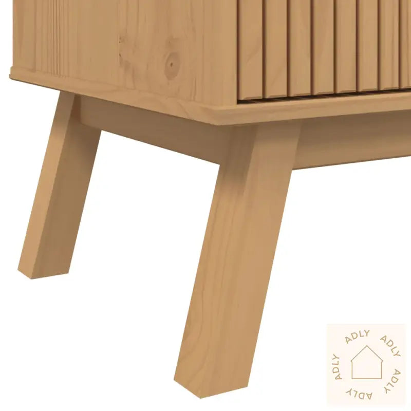 Skjenk Olden Brun 114X43X73,5Cm Heltre Furu