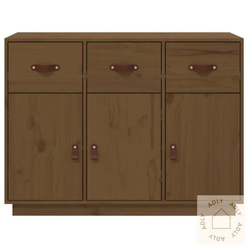 Skjenk Honningbrun 100X40X75 Cm Heltre Furu