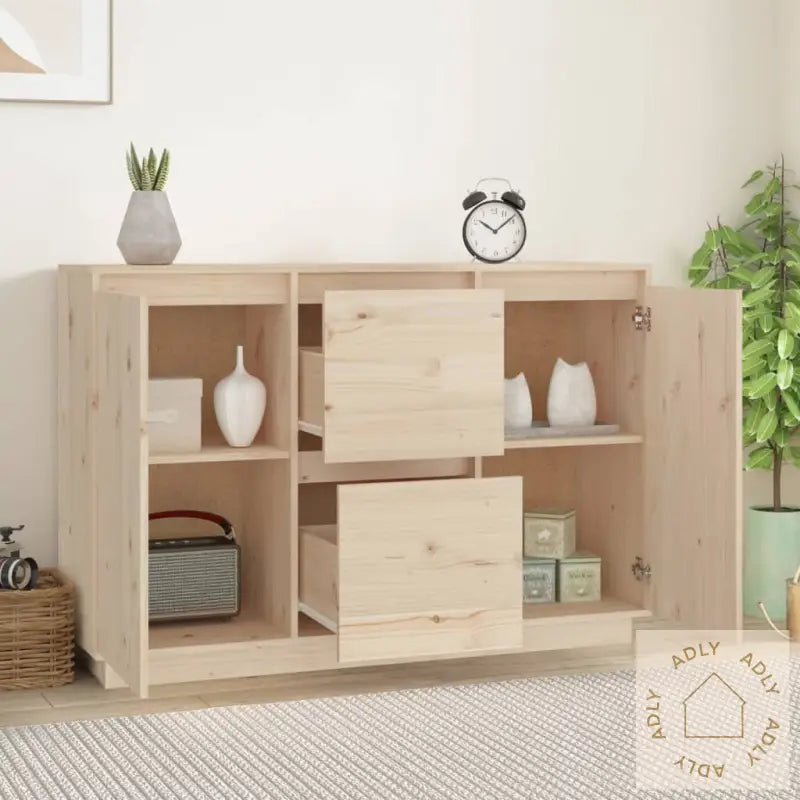 Skjenk 111X34X75 Cm Heltre Furu