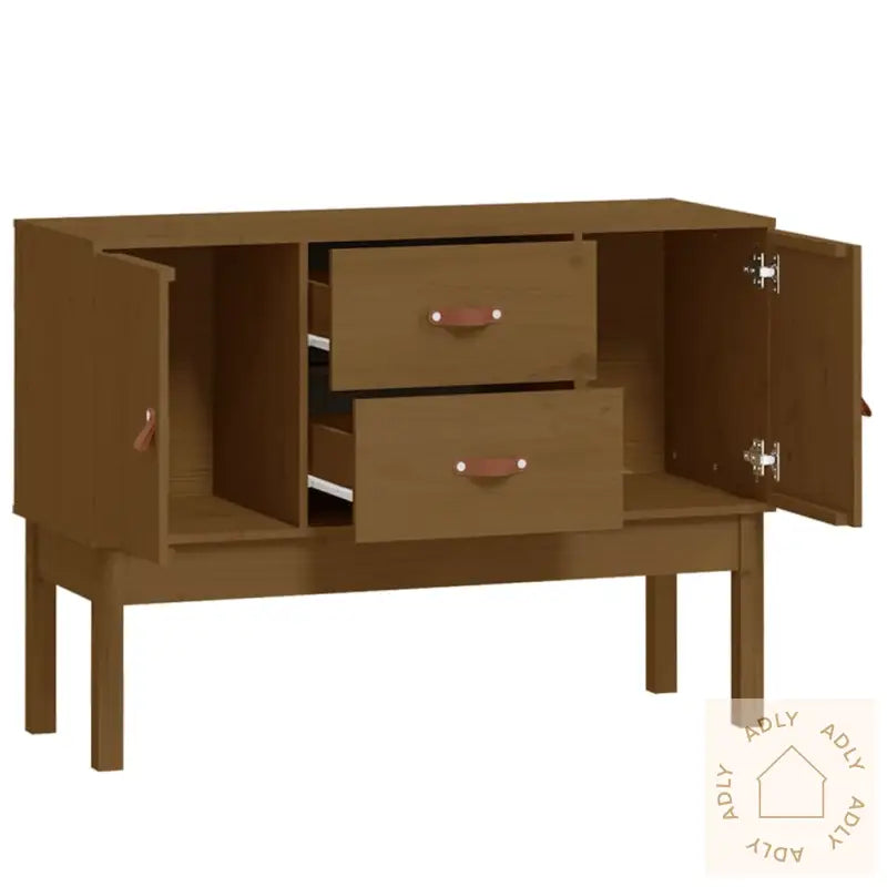 Skjenk Honningbrun 110X40X78 Cm Heltre Furu