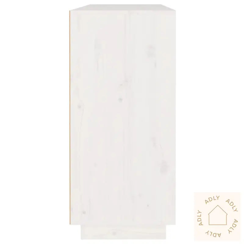 Skjenk Hvit 110X34X75 Cm Heltre Furu