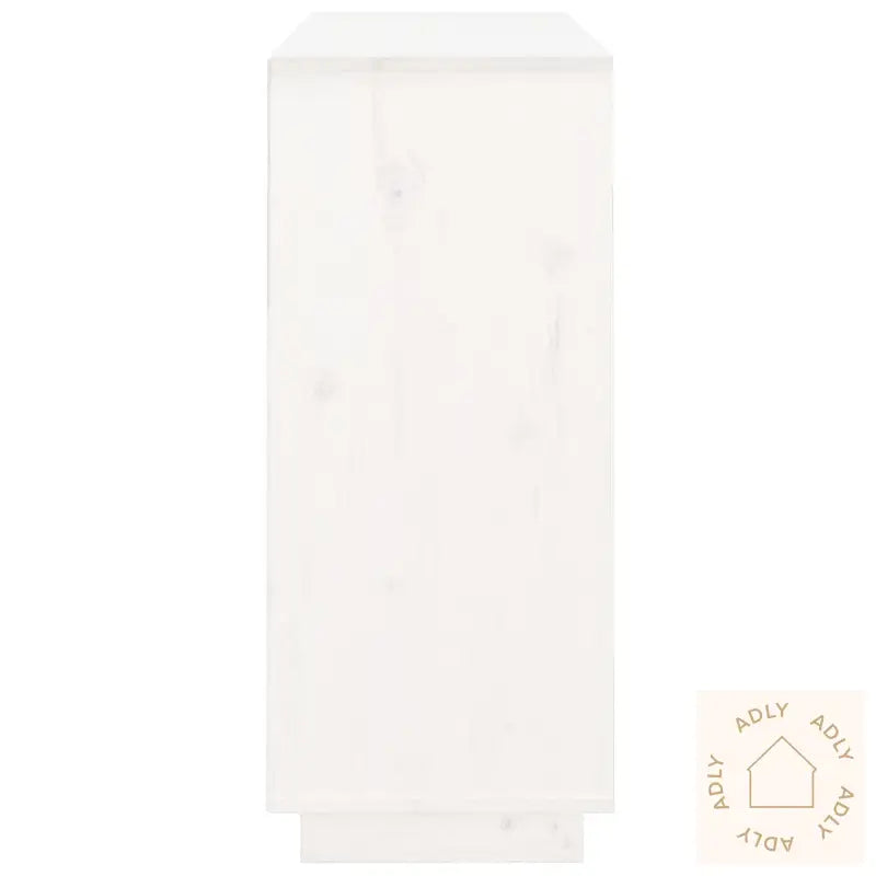 Skjenk Hvit 104,5X34X80 Cm Heltre Furu