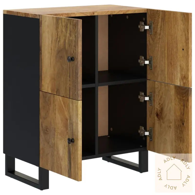 Skjenk Med 4 Dører 60X33X75 Cm Heltre Mango