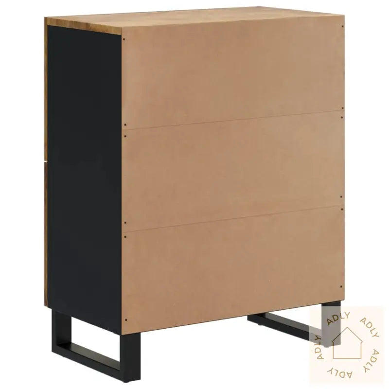 Skjenk Med 4 Dører 60X33X75 Cm Heltre Mango
