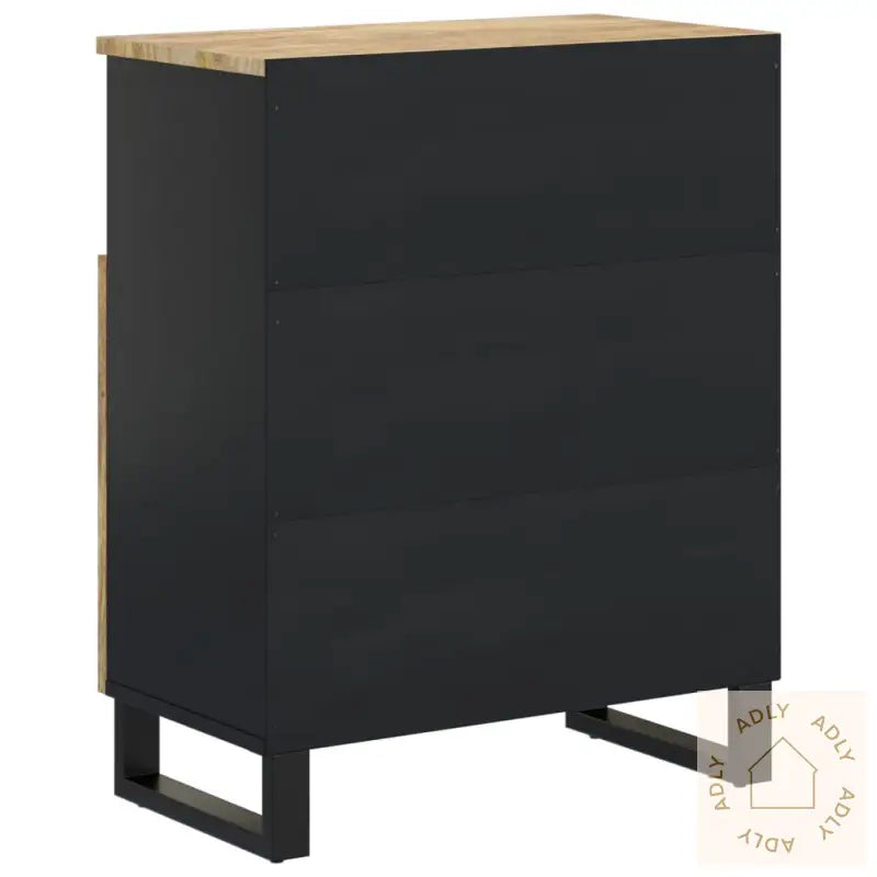 Skjenk Med 2 Dører 60X33X75 Cm Heltre Mango