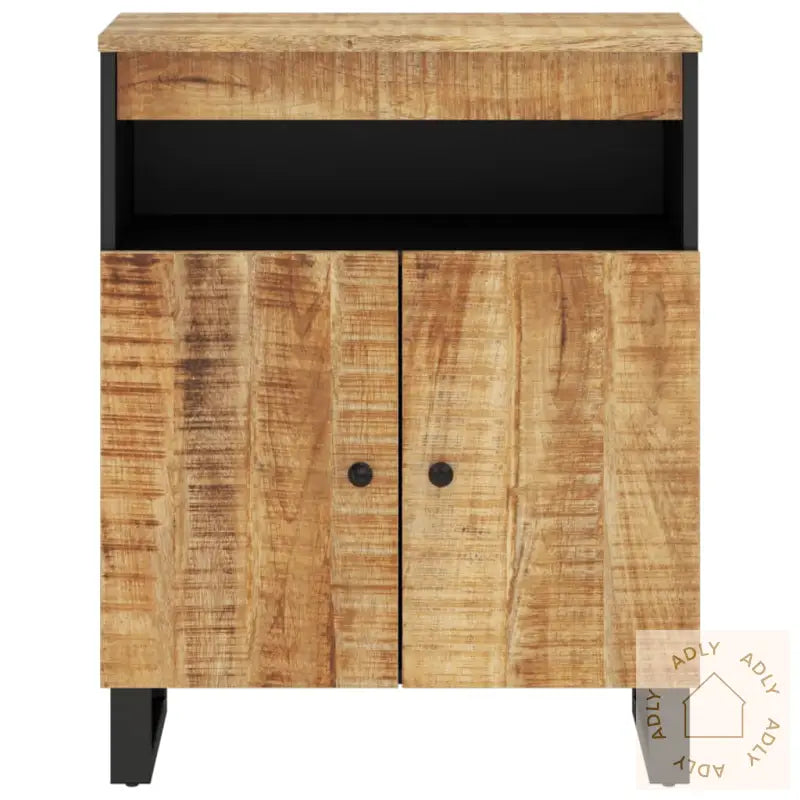 Skjenk Med 2 Dører 60X33X75 Cm Heltre Mango