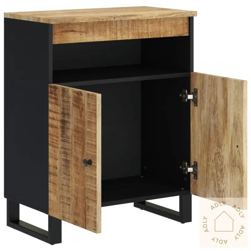 Skjenk Med 2 Dører 60X33X75 Cm Heltre Mango