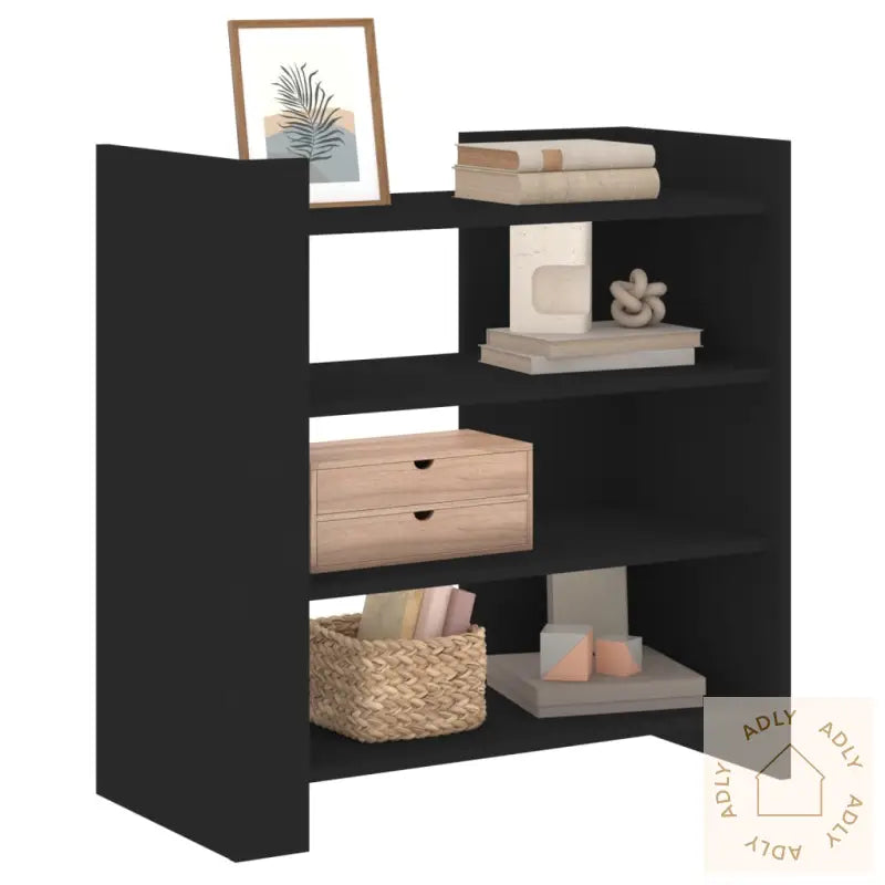 Skjenk Svart 73,5X35X75 Cm Konstruert Tre