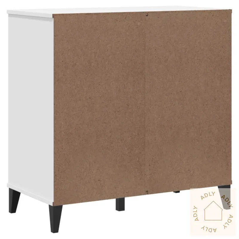 Skjenk Viken Hvit 80X40X80 Cm Konstruert Tre