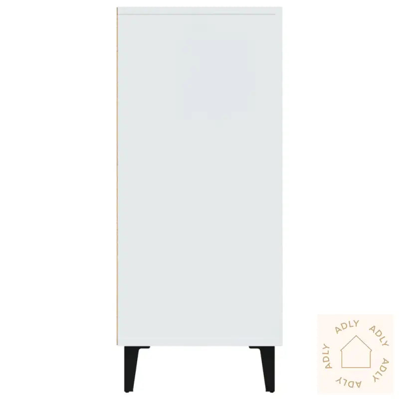 Skjenk Hvit 90X34X80 Cm Konstruert Tre