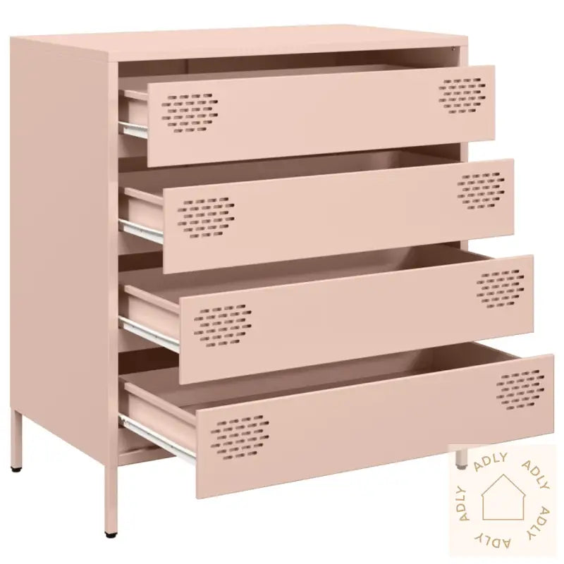Skjenk Rosa 68X39X73,5 Cm Kaldvalset Stål