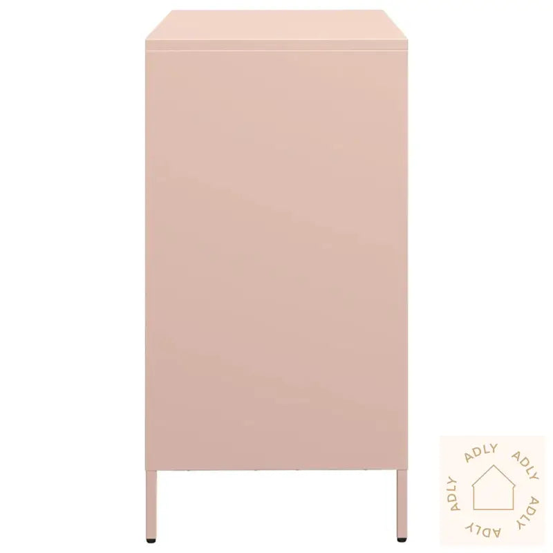 Skjenk Rosa 68X39X73,5 Cm Kaldvalset Stål