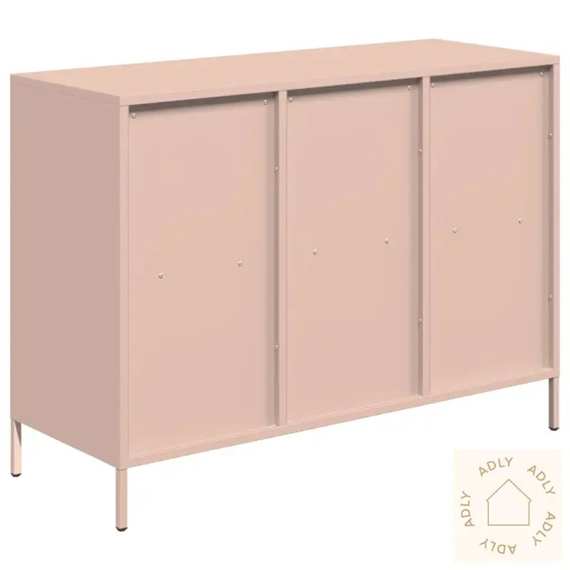 Skjenk Rosa 101,5X39X73,5 Cm Kaldvalset Stål
