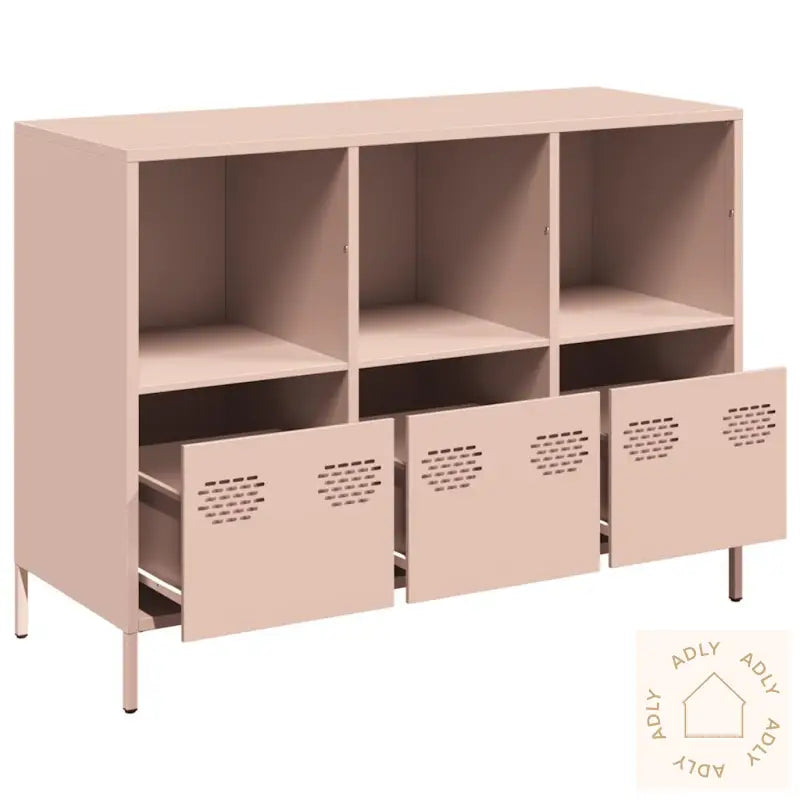 Skjenk Rosa 101,5X39X73,5 Cm Kaldvalset Stål