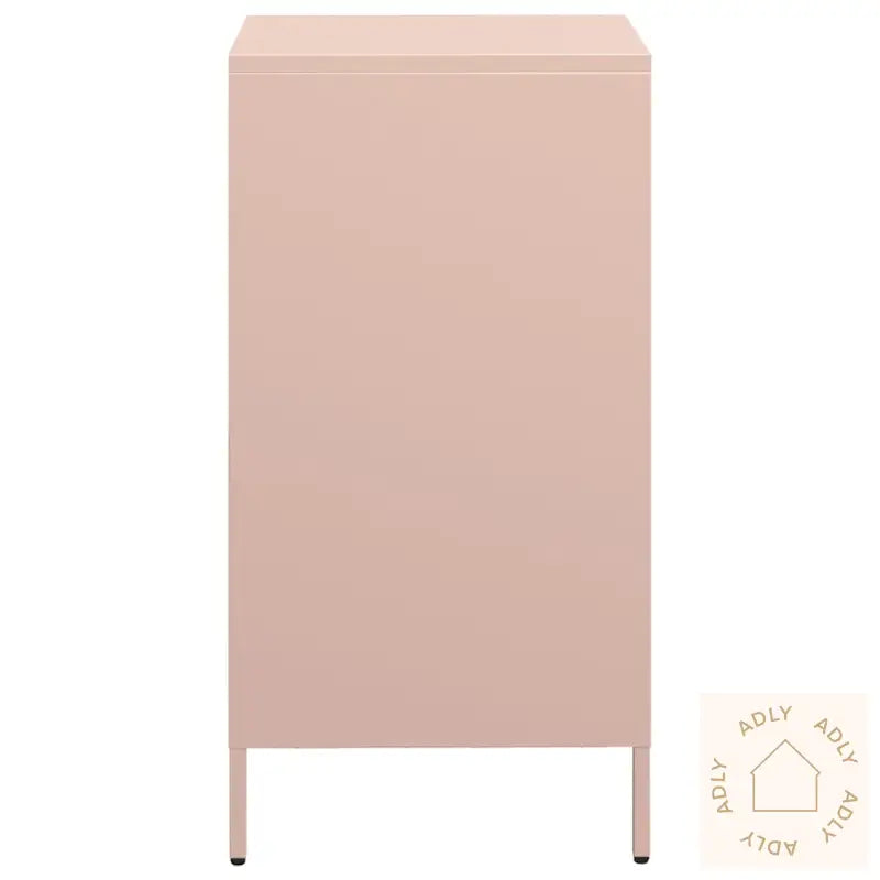 Skjenk Rosa 35X39X73,5 Cm Kaldvalset Stål