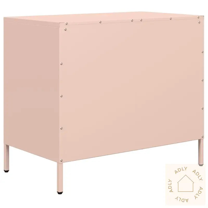 Skjenk Rosa 68X39X58,5 Cm Kaldvalset Stål