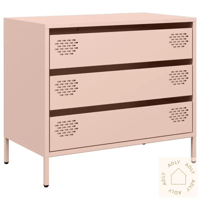 Skjenk Rosa 68X39X58,5 Cm Kaldvalset Stål