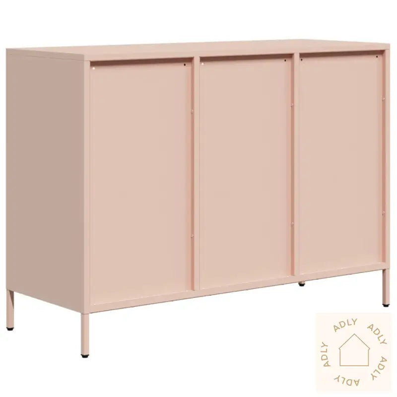 Skjenk Rosa 101,5X39X73,5 Cm Kaldvalset Stål