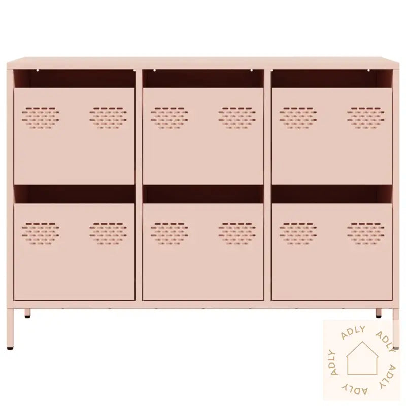 Skjenk Rosa 101,5X39X73,5 Cm Kaldvalset Stål