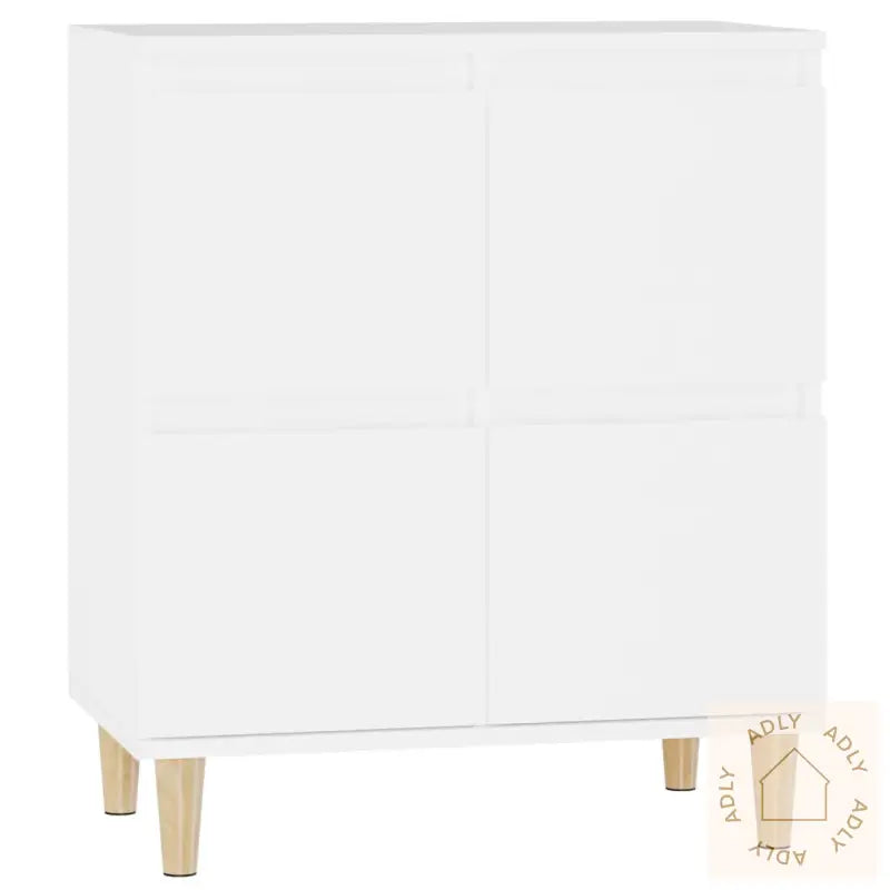 Skjenk Hvit 60X35X70 Cm Konstruert Tre