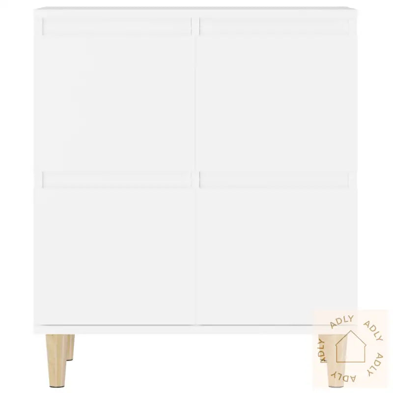 Skjenk Hvit 60X35X70 Cm Konstruert Tre