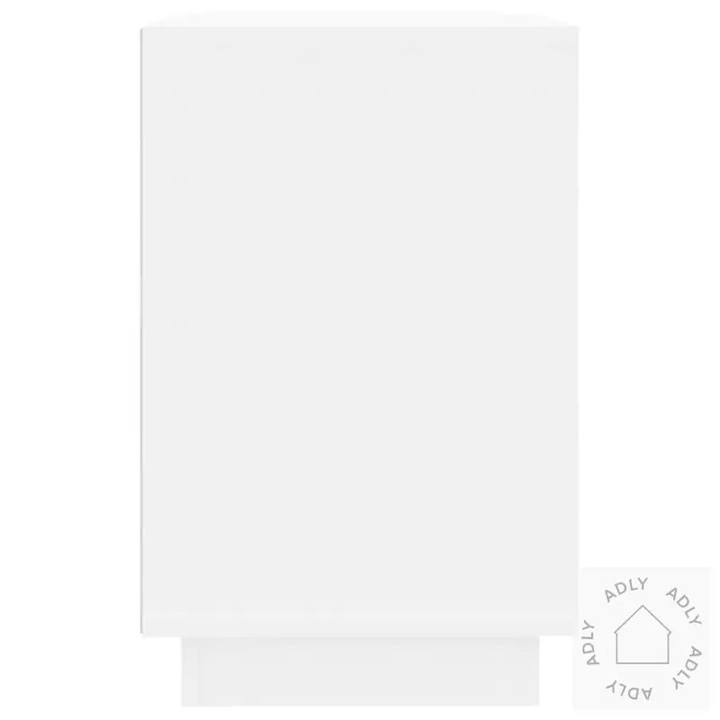 Skjenk Hvit 102X35X55 Cm Konstruert Tre