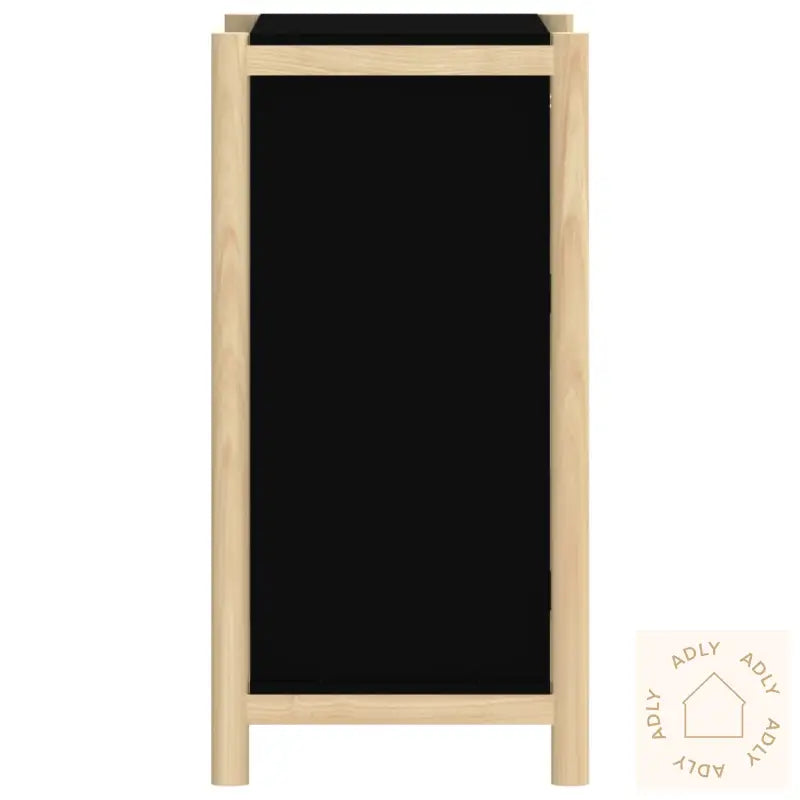 Skjenk Svart 62X38X75 Cm Konstruert Tre