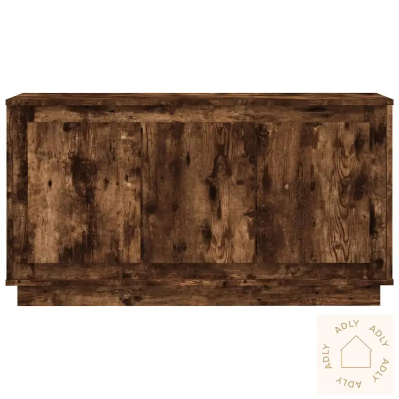 Skjenk Røkt Eik 102X35X55 Cm Konstruert Tre