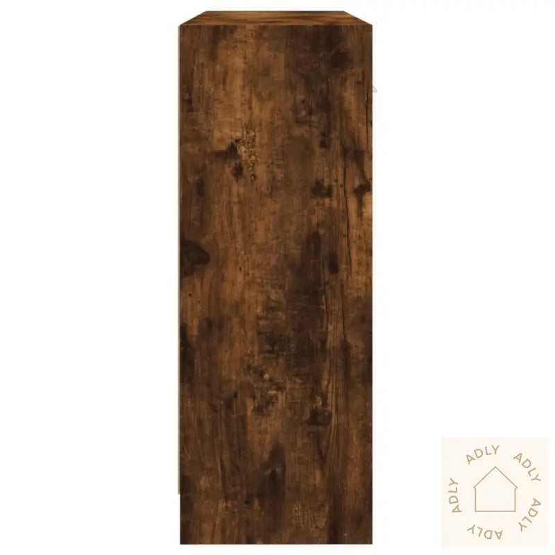 Skjenk Røkt Eik 91X28X75 Cm Konstruert Tre