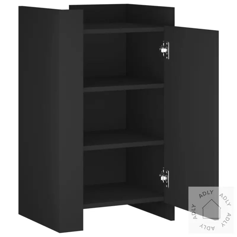 Skjenk Svart 45X35X75 Cm Konstruert Tre