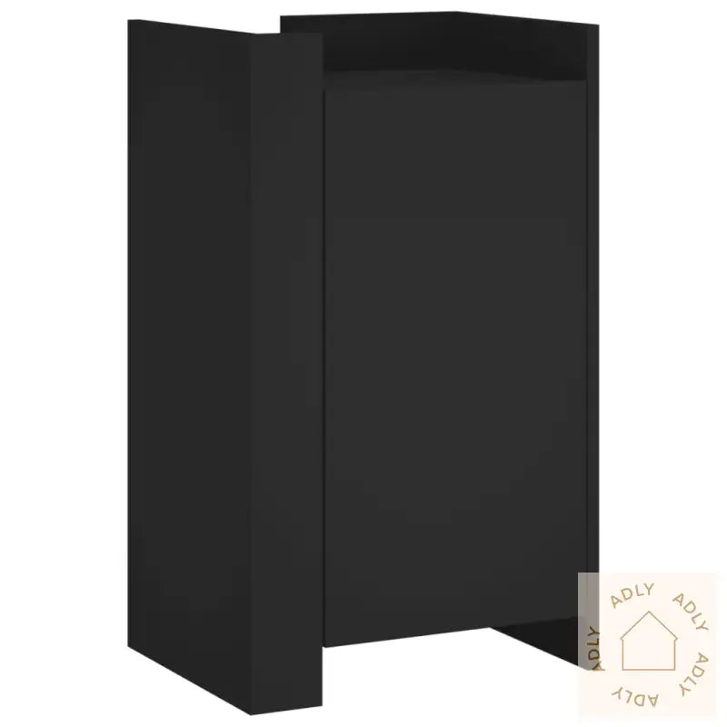 Skjenk Svart 45X35X75 Cm Konstruert Tre