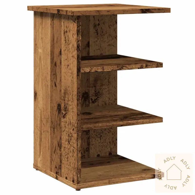 Skjenk Gammelt Tre 35X35X55 Cm Konstruert Tre