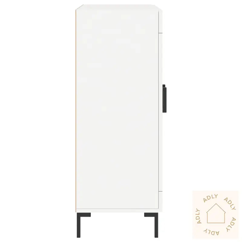 Skjenk Hvit 69,5X34X90 Cm Konstruert Tre