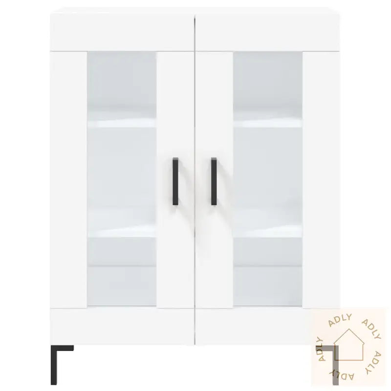 Skjenk Hvit 69,5X34X90 Cm Konstruert Tre