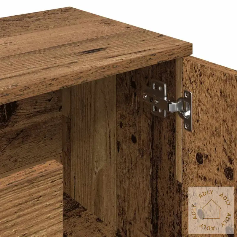 Skjenk Gammelt Tre 90X29,5X65 Cm Konstruert Tre