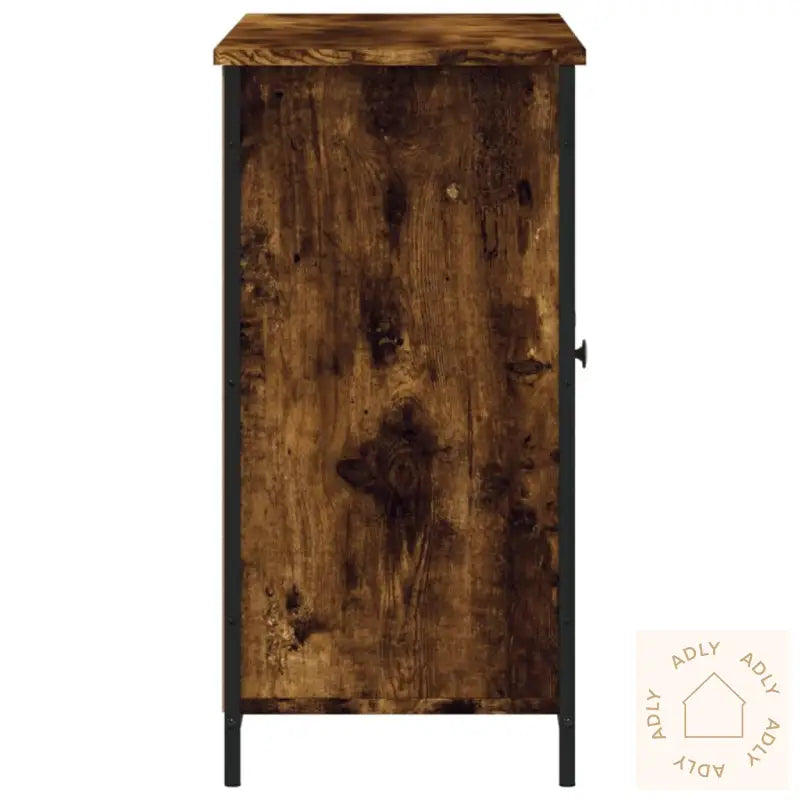 Skjenk Røkt Eik 100X35X70 Cm Konstruert Tre