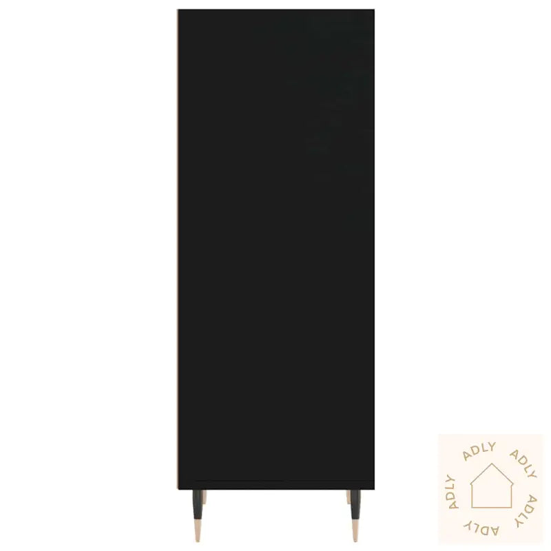 Skjenk Svart 34,5X32,5X90 Cm Konstruert Tre