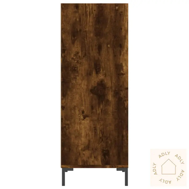 Skjenk Røkt Eik 34,5X32,5X90 Cm Konstruert Tre