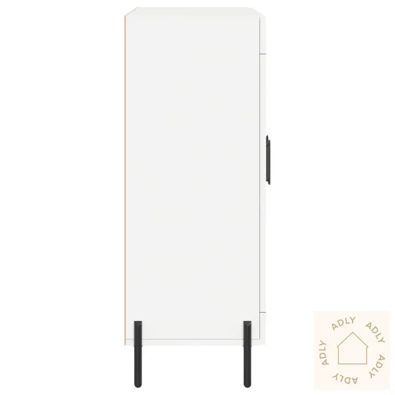 Skjenk Hvit 69,5X34X90 Cm Konstruert Tre