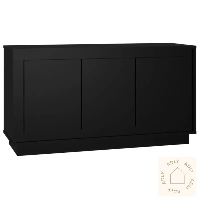 Skjenk Svart 102X35X55 Cm Konstruert Tre