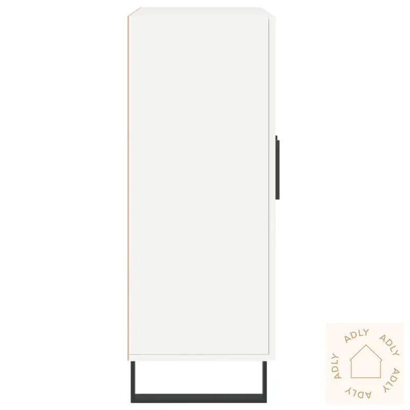 Skjenk Hvit 69,5X34X90 Cm Konstruert Tre