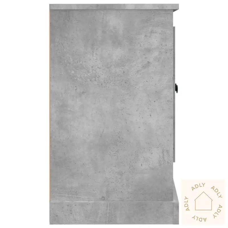 Skjenk Betonggrå 100X35,5X60 Cm Konstruert Tre