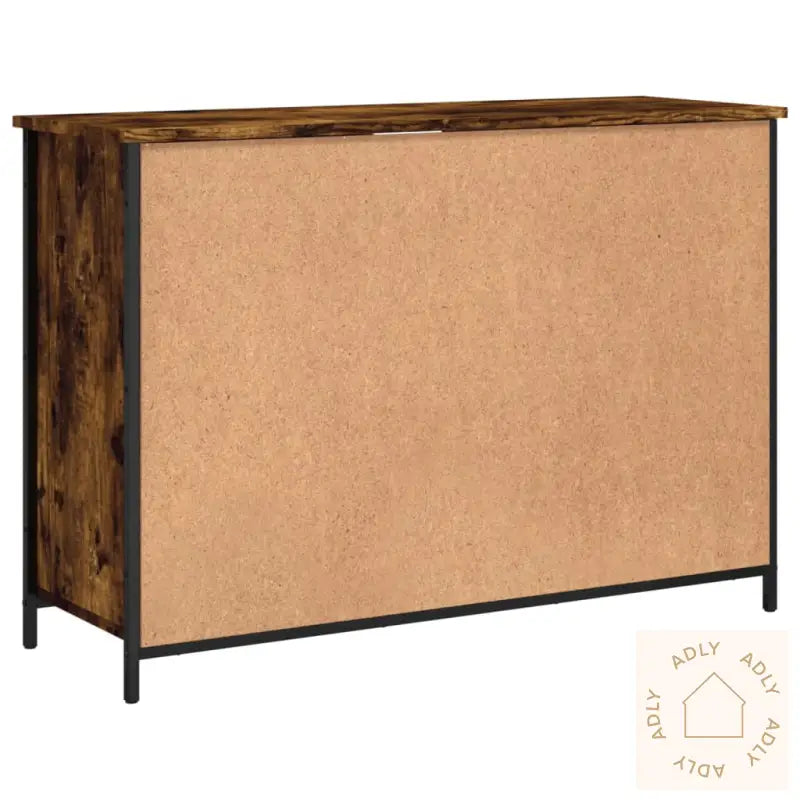 Skjenk Røkt Eik 100X35X70 Cm Konstruert Tre