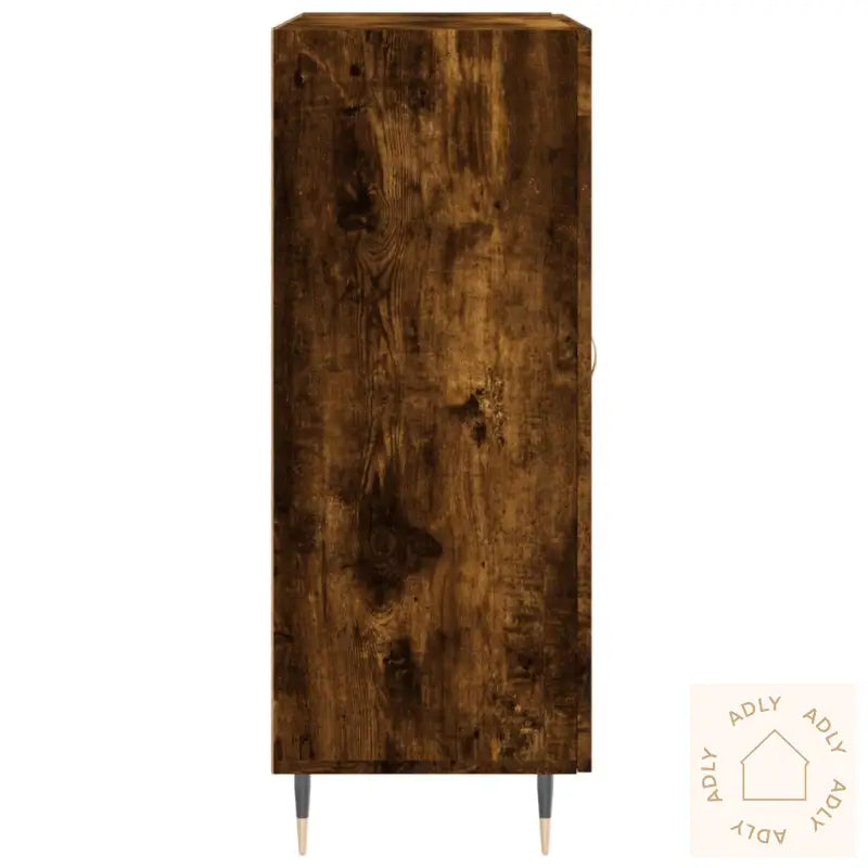 Skjenk Røkt Eik 69,5X34X90 Cm Konstruert Tre