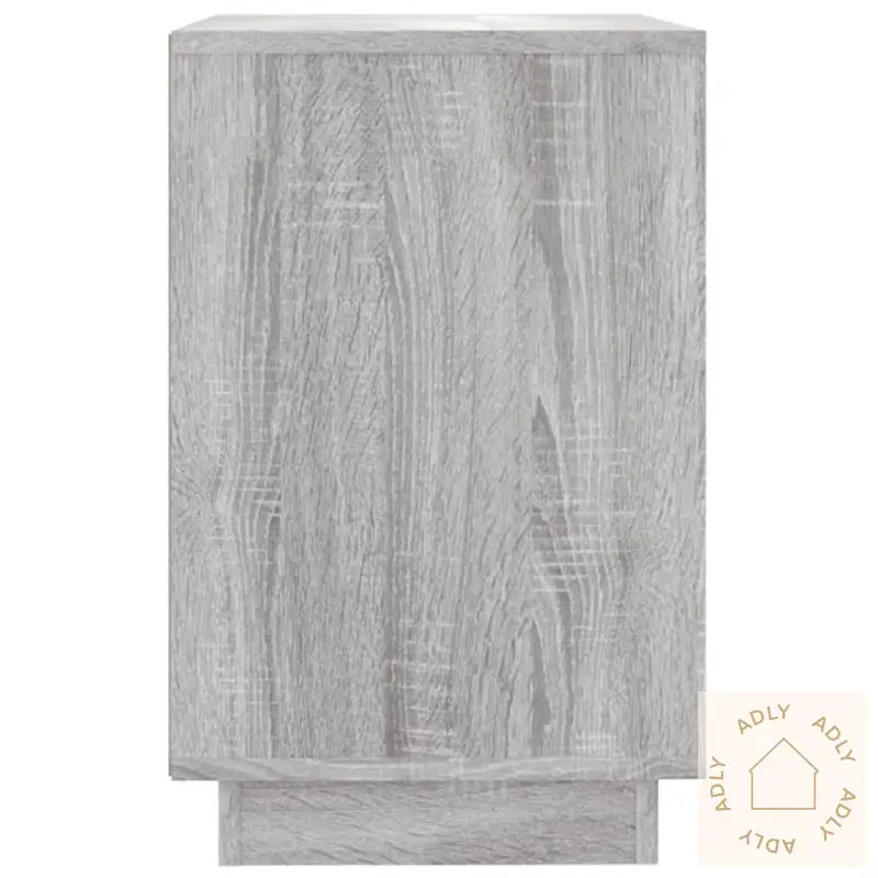 Skjenk Grå Sonoma 102X35X55 Cm Konstruert Tre