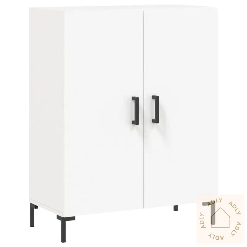 Skjenk Hvit 69,5X34X90 Cm Konstruert Tre