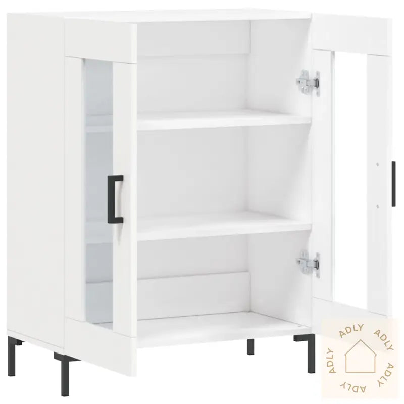 Skjenk Hvit 69,5X34X90 Cm Konstruert Tre