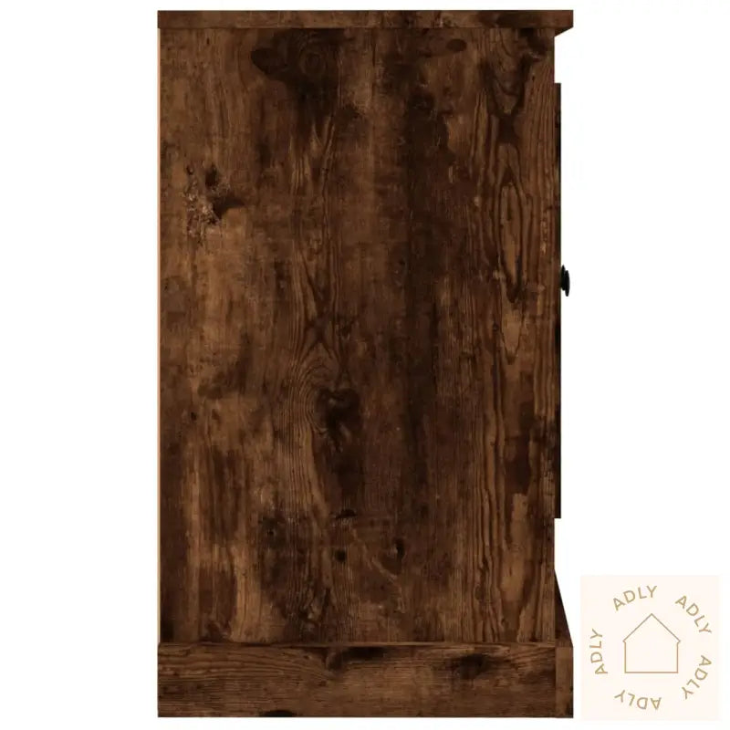 Skjenk Røkt Eik 100X35,5X60 Cm Konstruert Tre